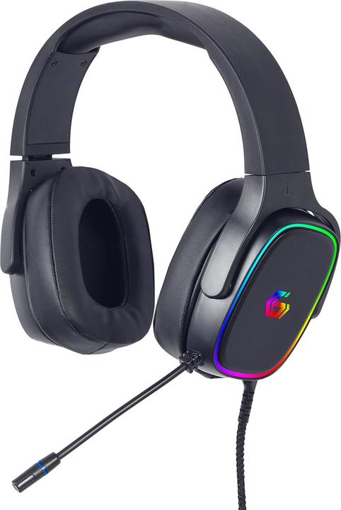 Actual product image Gembird USB 7.1 Surround Gaming Headset with RGB Light Effect (Cable)