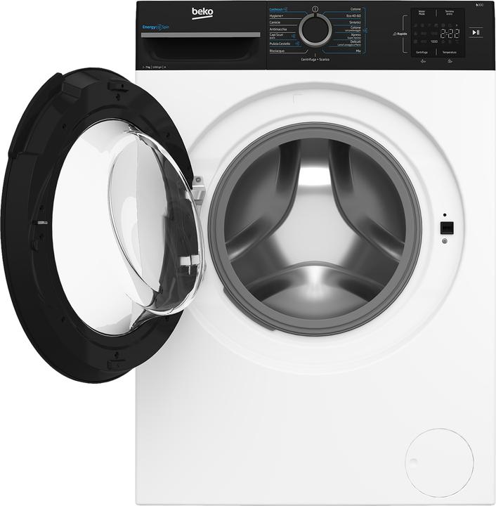 Produktbild Beko Slim-Waschmaschine 7kg, Klasse A-10%, 1200 Umdrehungen (7 kg, Links)