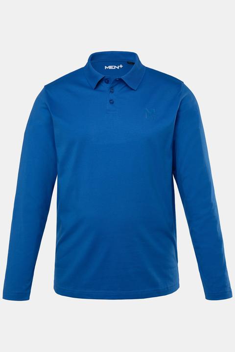 Produktbild Men+ Langarm-Poloshirt, Basic, Rundhals