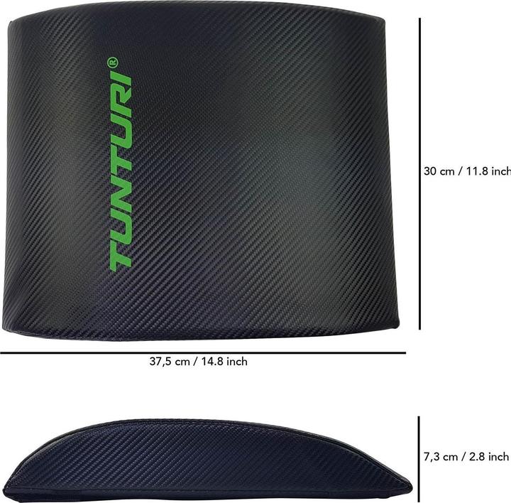 Actual product image Tunturi Ab Core Exercise Mat - Übungsmatte für Bauch und Rücken
