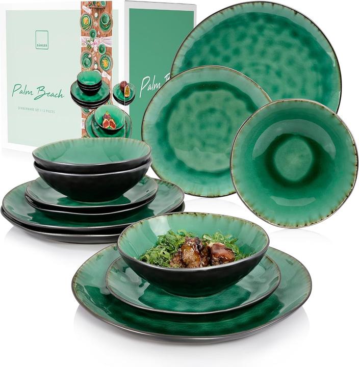 Actual product image Sänger Geschirr Tafelservice Palm Beach (12 pcs.)