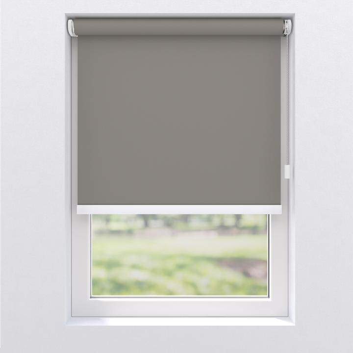 Produktbild Motionblinds Wireless Electric Black-Out Rollerblind 90x190cm - Grey (90 x 190 cm)