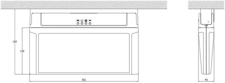 Actual product image B-Safety B STY LED escape route emergency lighting Ceiling surface-mounted, wall surface-mounted Exit