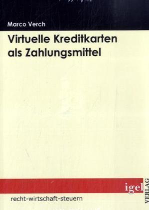 Produktbild Virtuelle Kreditkarten als Zahlungsmittel (Deutsch, Marco Verch, 2008)