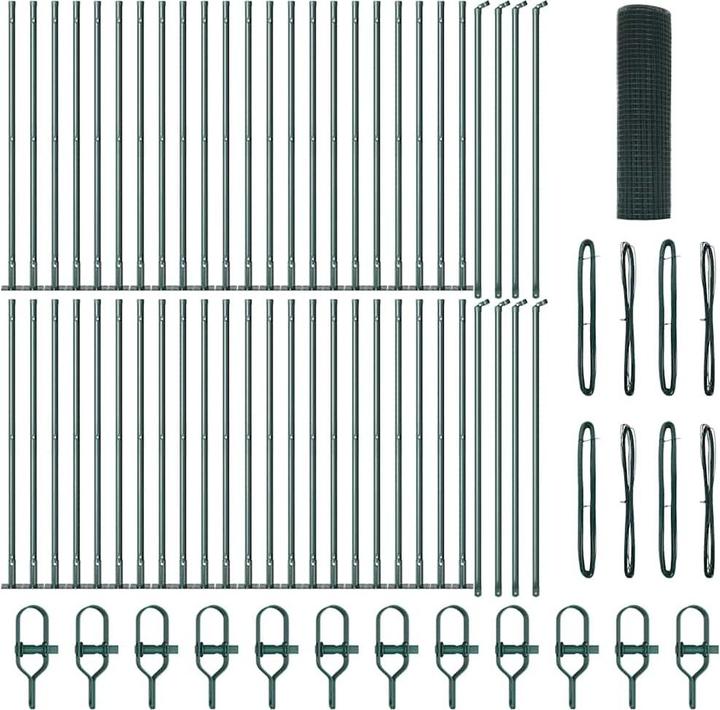 Produktbild vidaXL Zaunpfosten