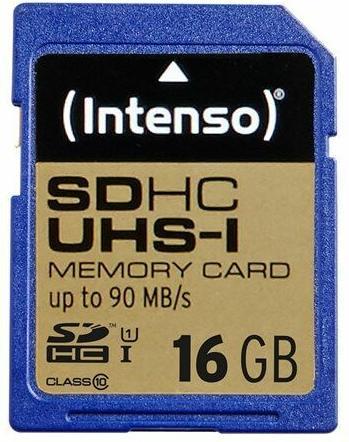 Produktbild Intenso SDHC Card (16 GB, SDHC, U3, UHS-I)