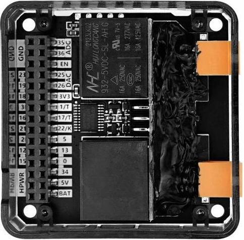 Actual product image M5Stack Relay module 2-channel AC-13.2