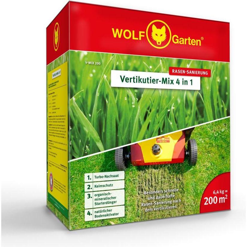 Thumbnail - Wolf-Garten, Samen, Rasenreparatur -Mix V-Mix 200 (Rasensamen)