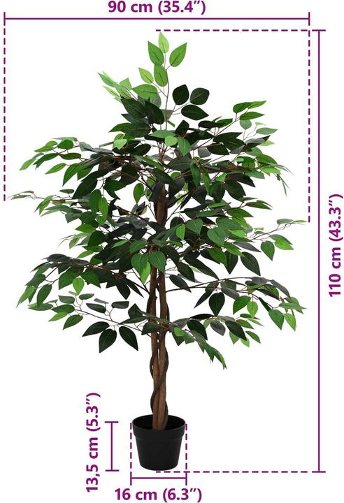 Immagine prodotto vidaXL Kunstpflanze (110 cm)