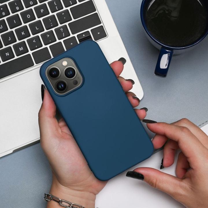 Produktbild Forcell Rückwand Abdeckung OEM SILICONE Fall für IPHONE 13 blau (Apple iPhone 13)
