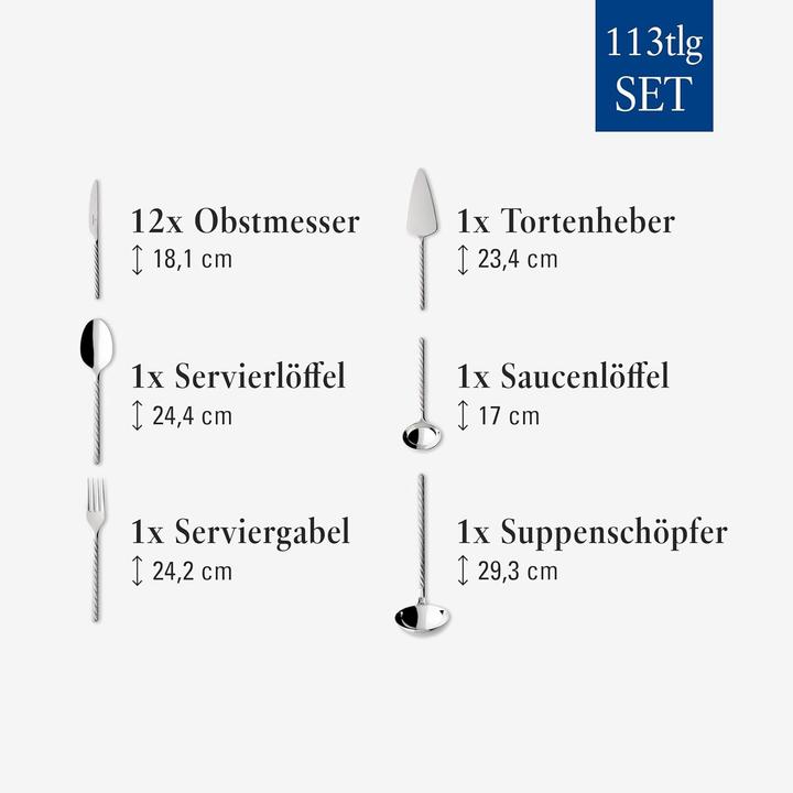 Immagine prodotto Villeroy & Boch Montauk (113 pz., Set di posate)