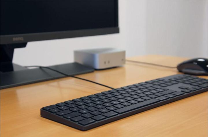 Produktbild LMP USB-C numeric Keyboard,106 keys,USB-C port,alu, Swiss layout,macOS,space (CH, Kabelgebunden)