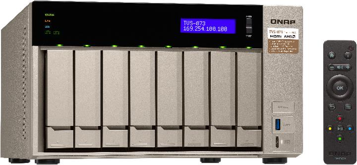 Actual product image QNAP Tvs-873
