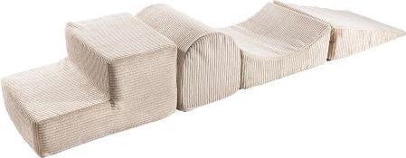 Actual product image Activity Board Aesthetic Foam 4 elements play set, corduroy, ecru