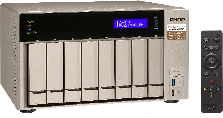 Actual product image QNAP Tvs-873