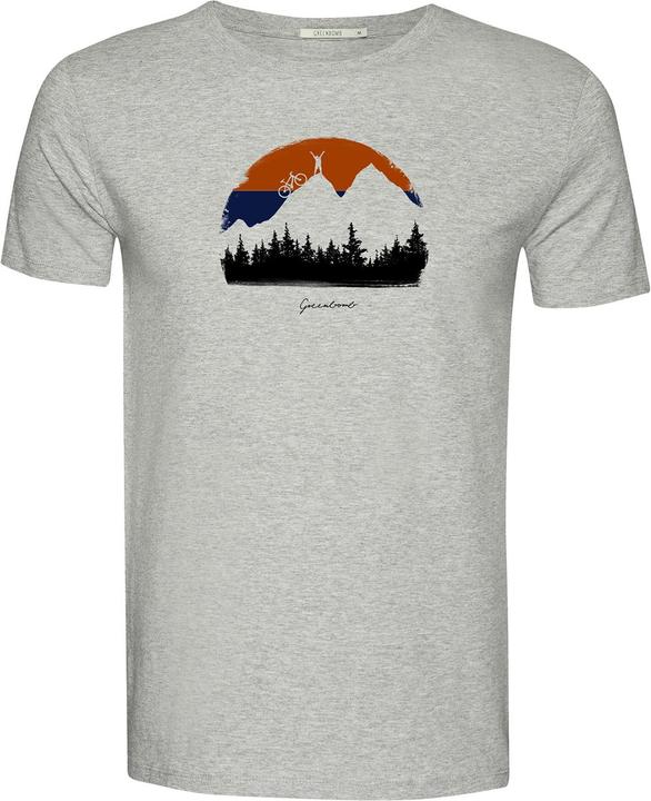 Actual product image Greenbomb T-Shirt Nature Forest Happy (M)