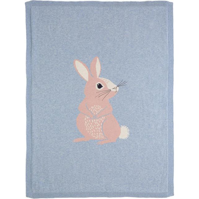 Bizzi Growin, Babydecke, Gestrickte Decke mit Haseneinsätzen