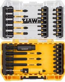 Produktbild DeWalt 32-teiliges FLEXTORQ Schraubendreher-Set (Innensechskant, Innensechsrund TX, Kreuz Phillips PH, Schraubschlitz)