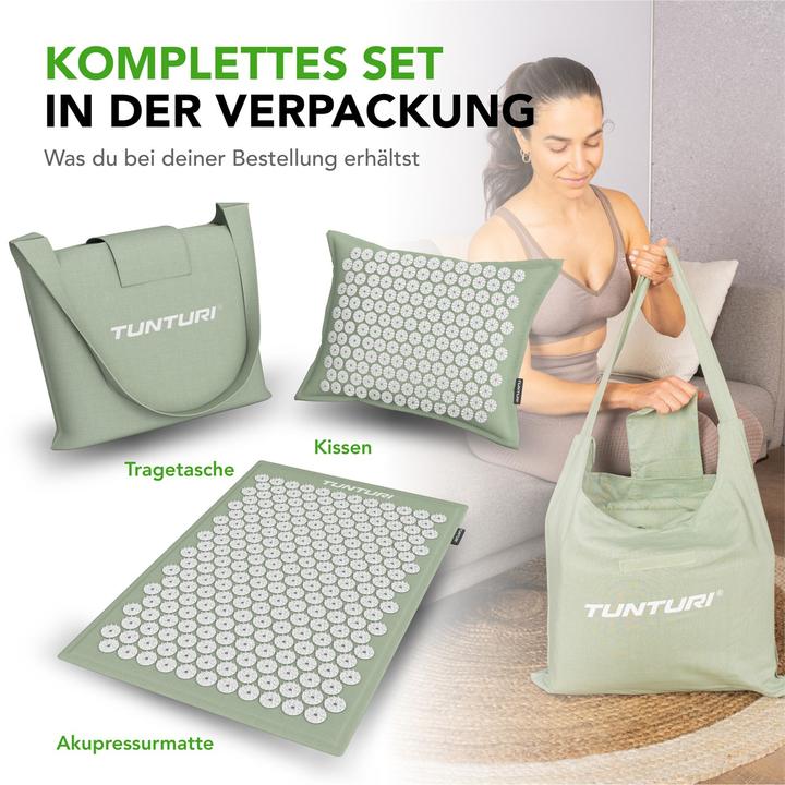 Immagine prodotto Tunturi Akupressurmatte Pro mit Kissen, div.Farben (20 mm)