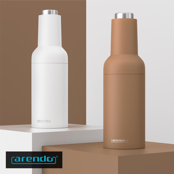 Produktbild Arendo Salzmühle & Pfeffermühle 2er Set, Salz und Pfeffer Mühle elektrisch, einhändig, Batteriebetrieben (Salz, Pfeffer)