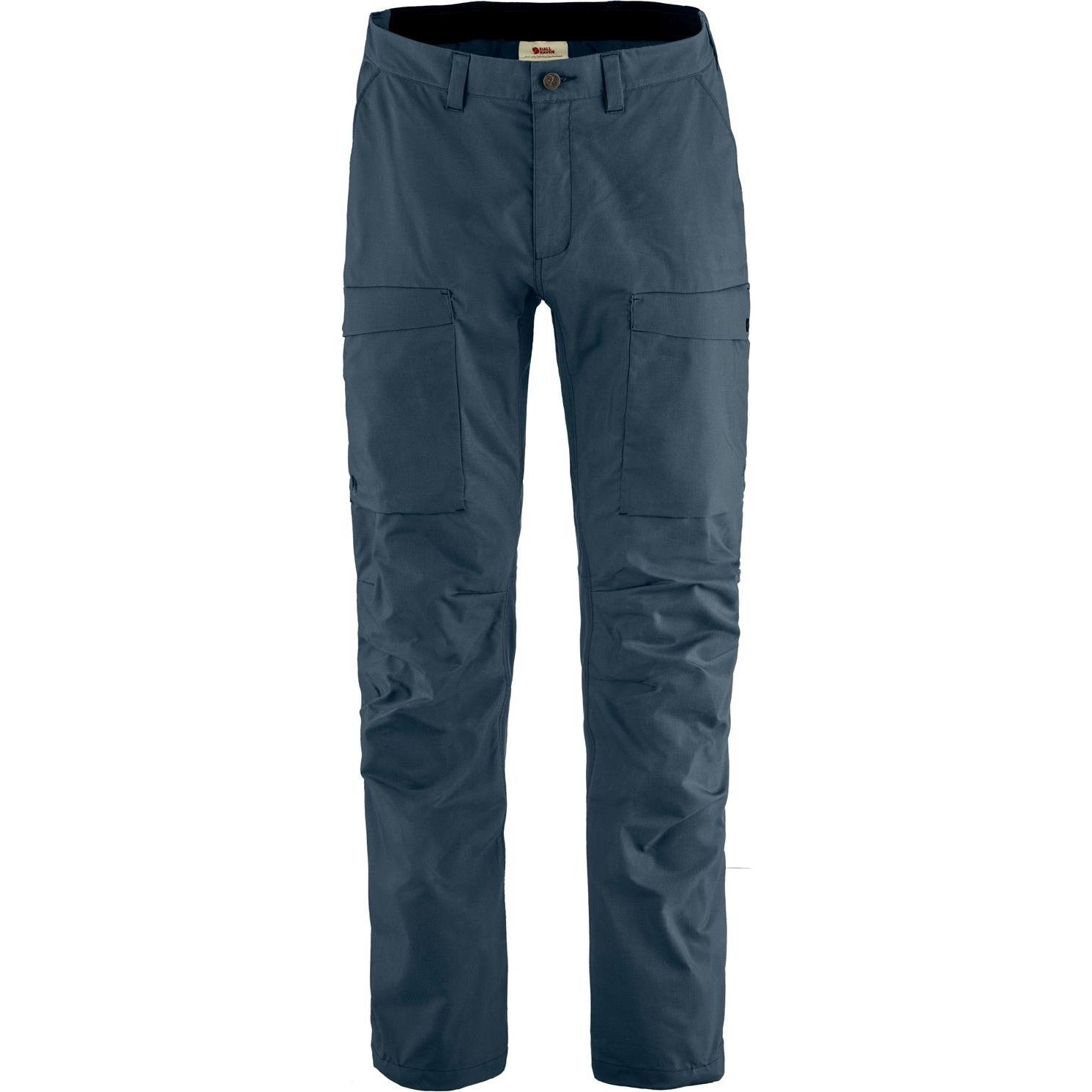 Fjällräven, Herren, Outdoorhose, Abisko Hybrid Trail Trs shor (54), Blau, 54