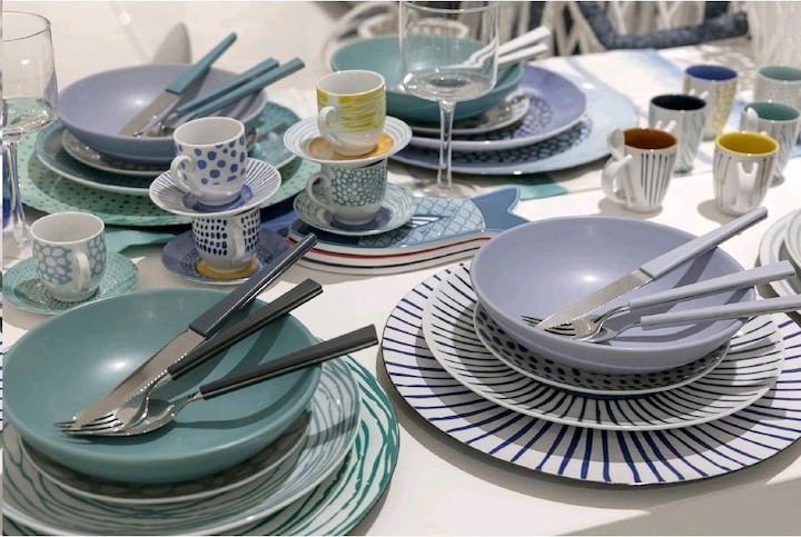 Produktbild Villa D'Este Home Tivoli Marea BesteckSet bunt, 24 tlg (24 Stück, Besteck Set)