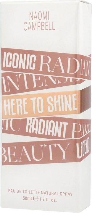 Naomi Campbell Here To Shine Eau de Toilette 50ml (Eau de Toilette, 50 ml)