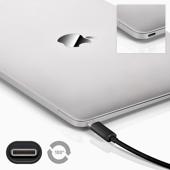 Produktbild Goobay USB-Verbindungskabel (0.20 m, USB 2.0)