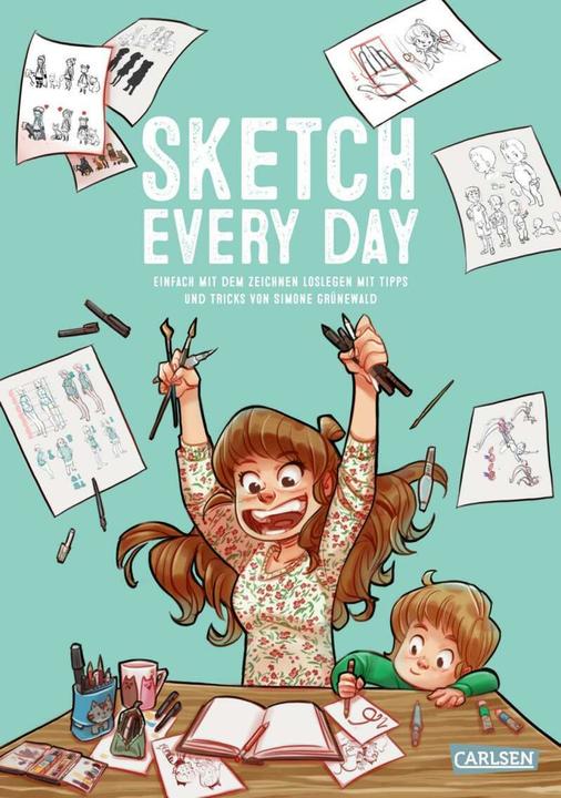 Produktbild Sketch Every Day (Deutsch, Simone Grünewald, 2020)