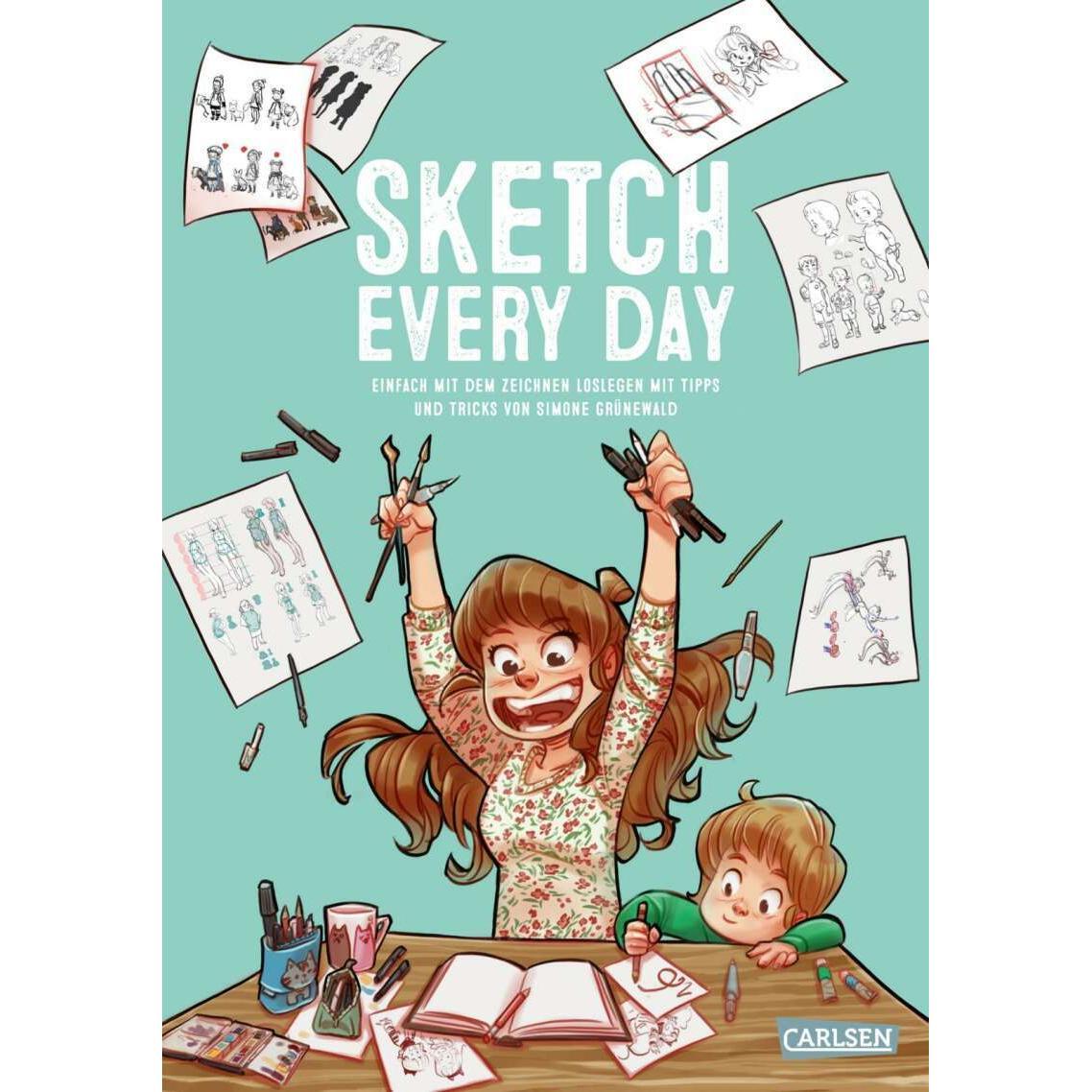 Sketch Every Day, Belletristik von Simone Grünewald