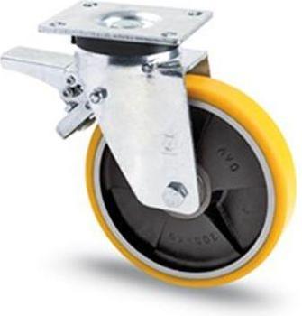 RS PRO Drehlager Lenkrolle, Rad ø 100mm, 250kg, Ge