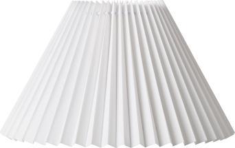 Nielsen Light nielsen light Plisowana osłona biała HACIENDA 21 CM