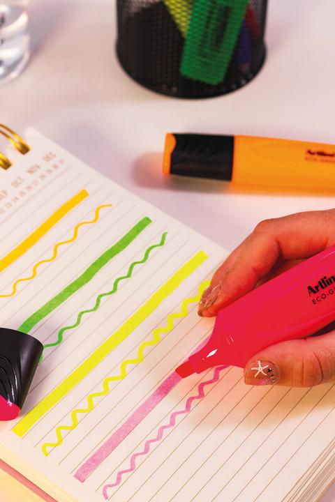 Actual product image Artline Textmarker EK690 Eco-Green
