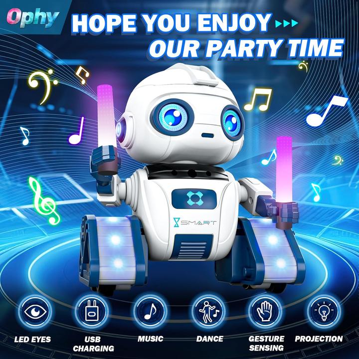 Immagine prodotto Ophy Robot RC con occhi a LED e musica