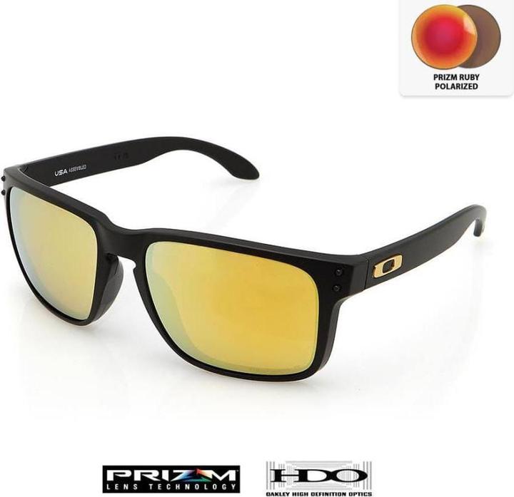 Immagine prodotto Oakley Lunettes de Soleil Holbrook XL - Verres Prizm Rubby Polarisés - Monture Noir