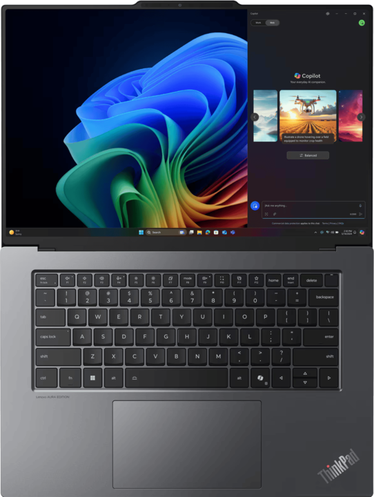 Actual product image Lenovo ThinkPad X9-15 Gen 1 (15.30", Intel Core Ultra 7 258V, 32 GB, 1000 GB, CH)