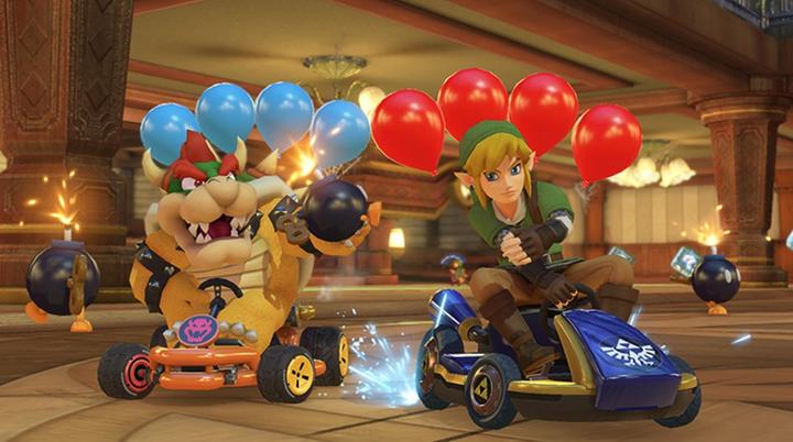 Actual product image Nintendo Mario Kart 8 Deluxe (Switch, IT)