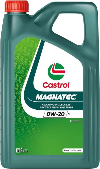 Actual product image Castrol Magnatec 0W-20 D (5 l, SAE 0W-20)