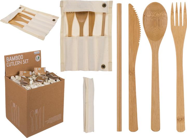 Image du produit NoName Sets de couverts en bambou