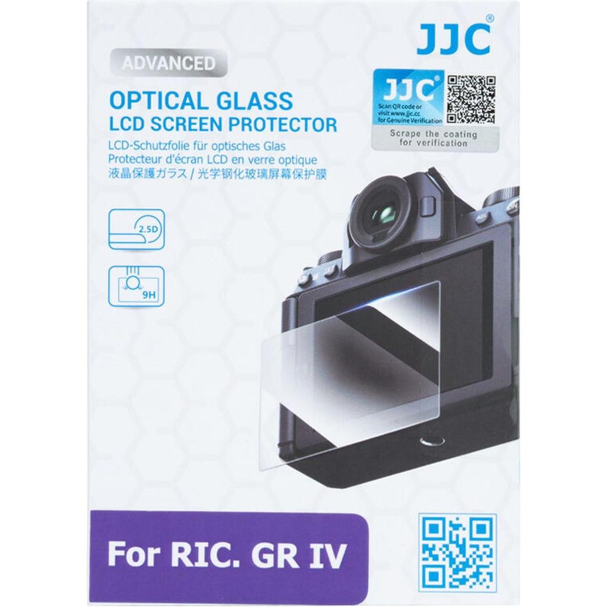 JJC Glass Screen Protector for Ricoh GR IV, Pellicola protettiva