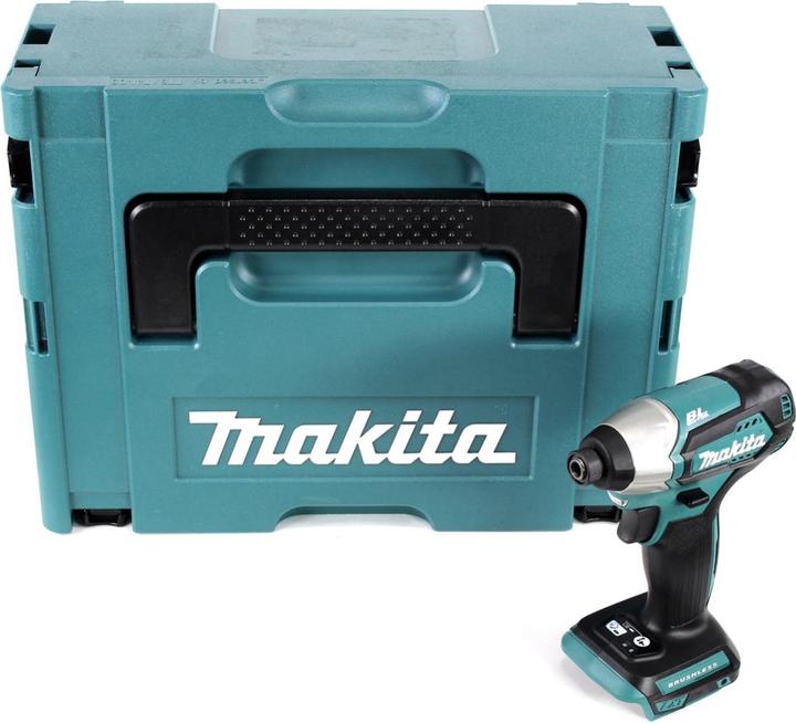 Image du produit Makita DTD 155 ZJ Perceuse visseuse à percussion sans fil et sans balai 18 V Li-Ion + Coffret - (Fonctionnement sur batterie)