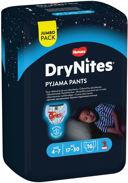 Immagine prodotto Huggies Pannolini da notte (Dimensione M, Pacco trasportabile, 64 Pezzo/i)