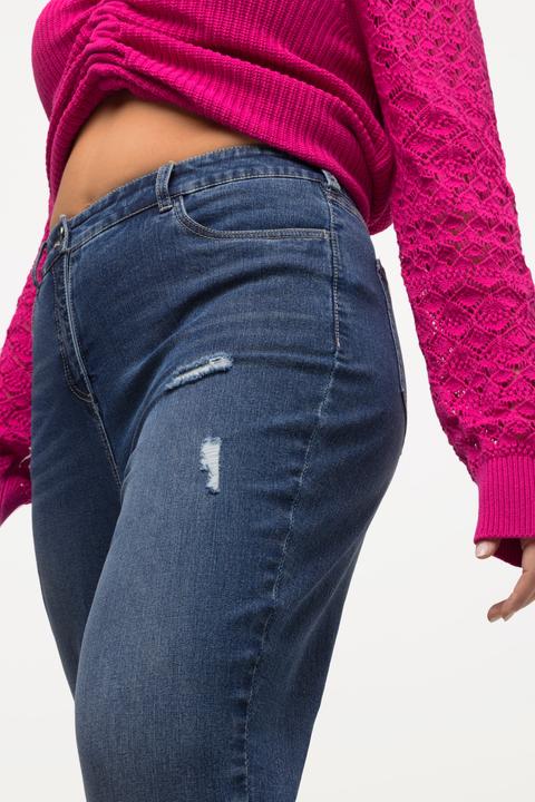 Image du produit Ulla Popken Jean Mom, coupe décontractée 5 poches (58)