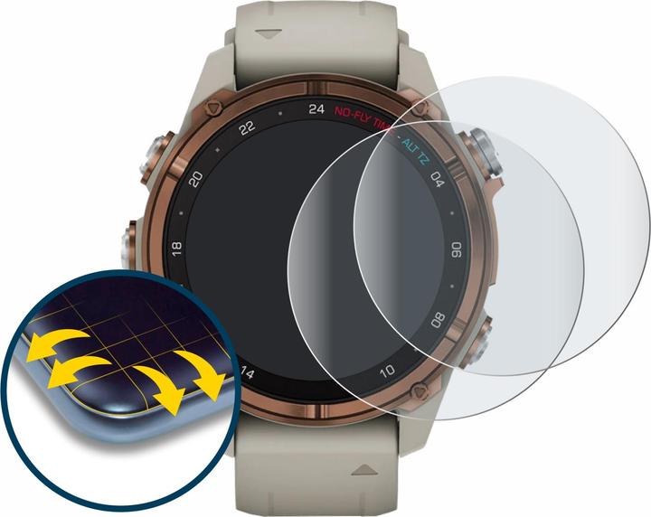 Produktbild BROTECT Full-Cover Displayschutz Matt (Descent Mk3 (43 mm))
