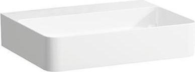 Actual product image Laufen Washbasin VAL 550x420mm w ÜL 1 HL version white matt (420 mm, 550 mm)