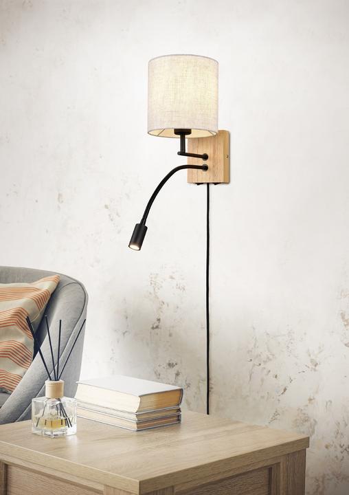 Produktbild Trio 212879236 Wandl.NILAM,1xE27 (310 lm, E27)