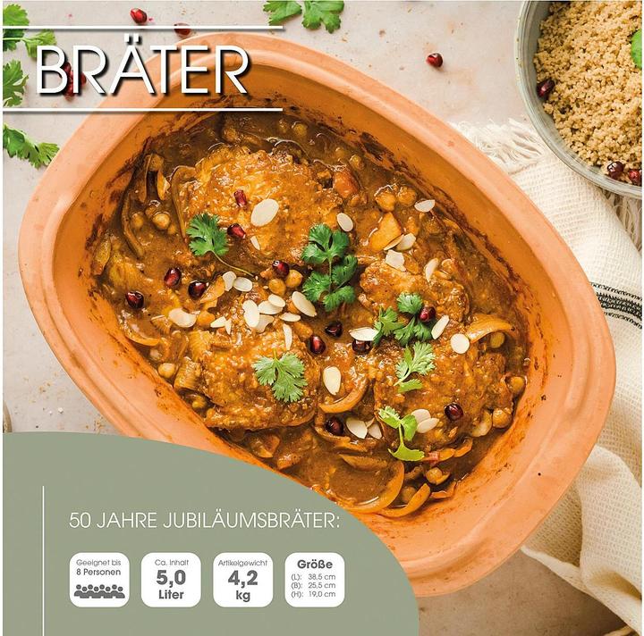 Produktbild Römertopf Jubi-Bräter