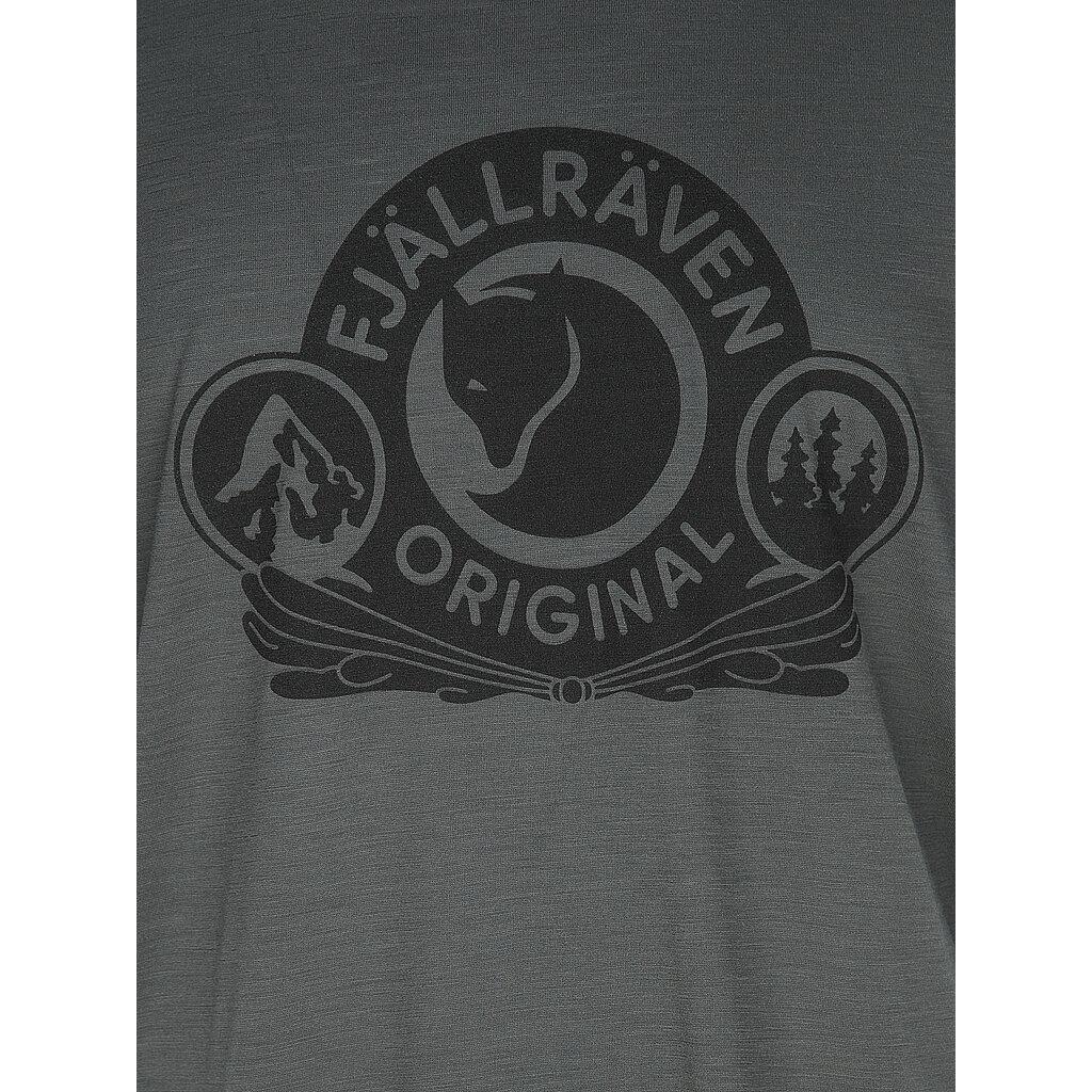 Thumbnail - Fjällräven, Herren, Funktionsshirt, Abisko Wool Classic S/S (L), Grau, L