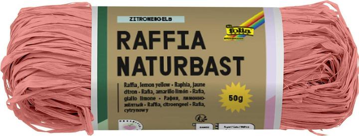 Immagine prodotto Folia Rafia naturale opaca rosa scuro 0,5 mm x 50,0 g (1x)