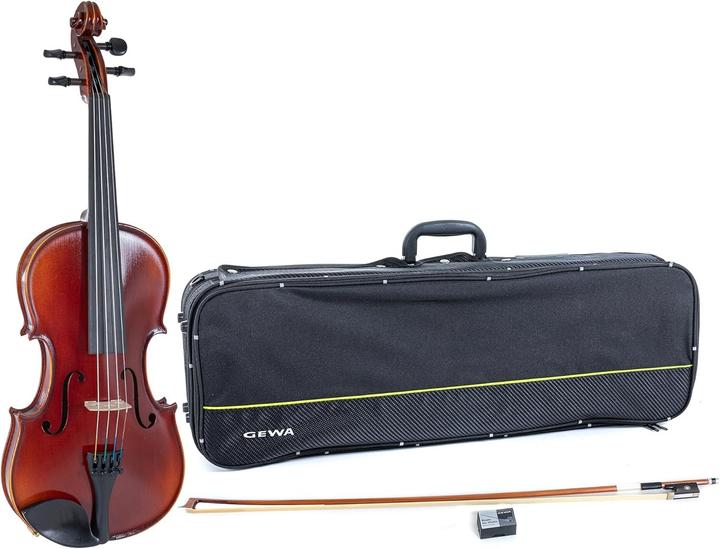 Actual product image Gewa Ideal Violin Set Ready to Play with Case and Bow (Fiddle, 1/4)